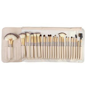 24pcs Makeup Brushes Gold Set